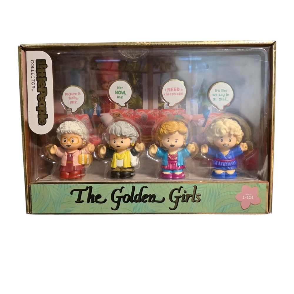 Fisher-Price The Golden Girls Lttle People Collectors Set